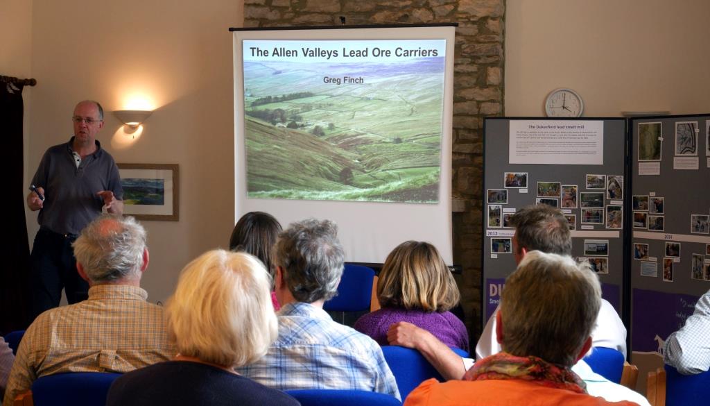 Talk on the Allen Valley lead ore carriers at Sinderhope on 29th June